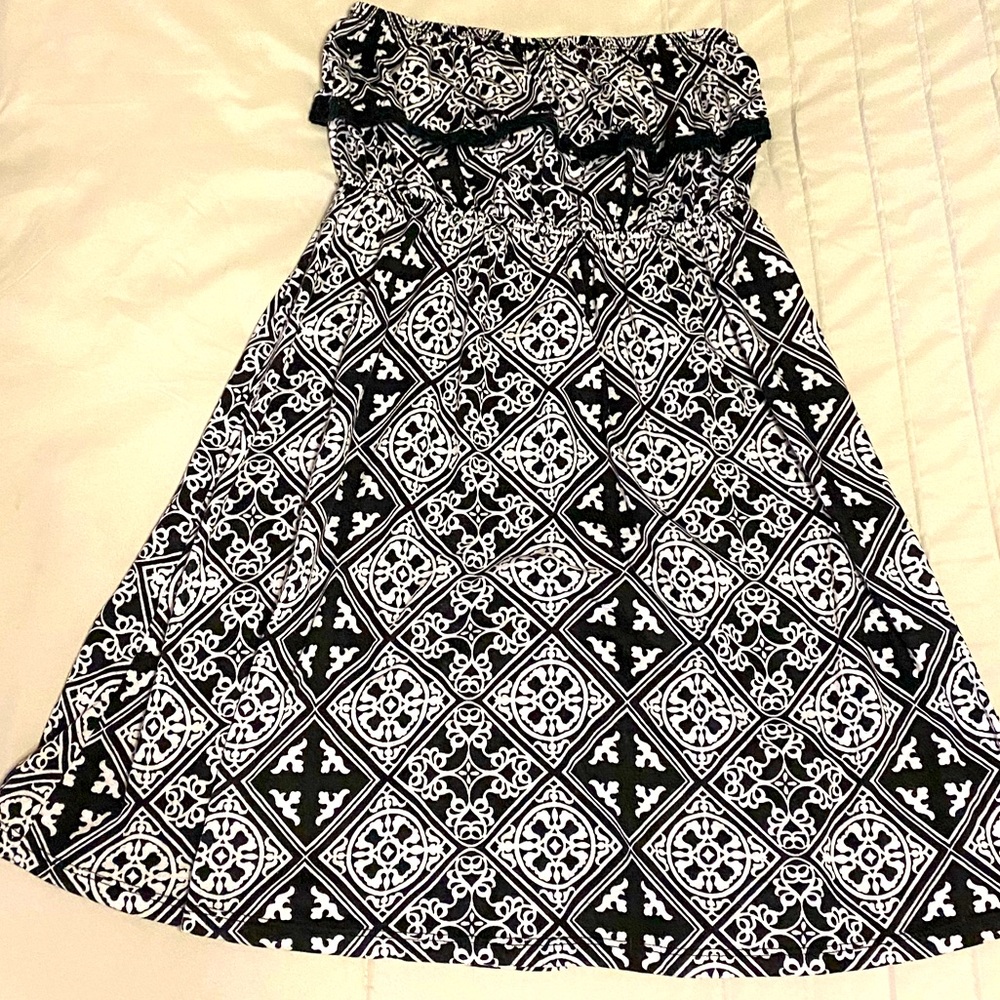 Strapless dress
